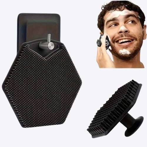 Facial Cleansing Brush Silicone Face Wash Brush Removes Dead & Dry Skin