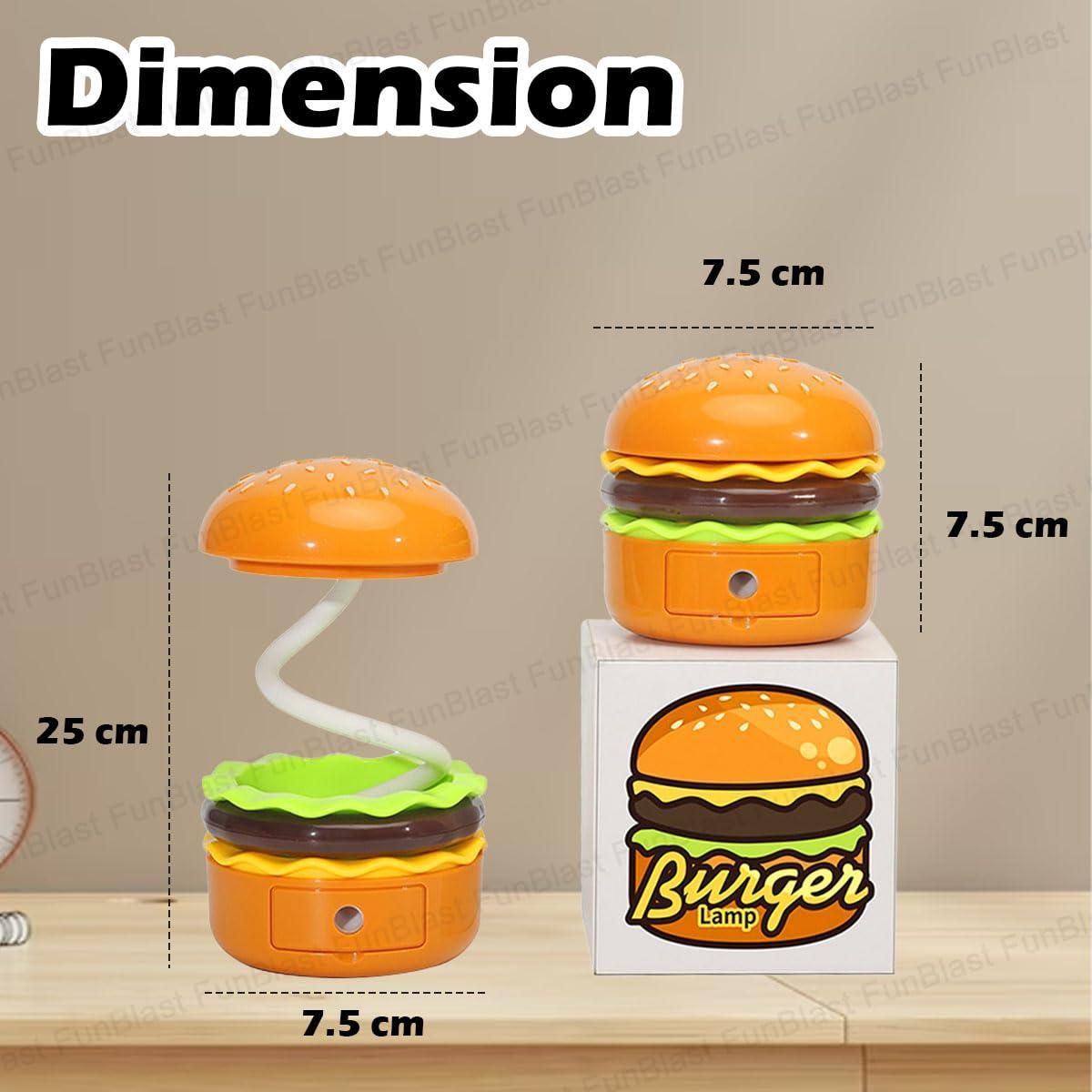 Burger Design Desk Light for Kids & Adults