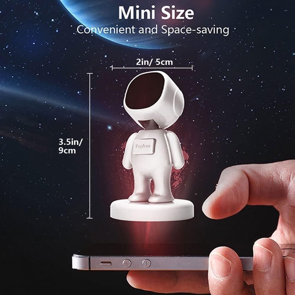 Astronaut Shaped Magnetic Car Mount & Phone Holder - 360° Rotating, Strong Attraction