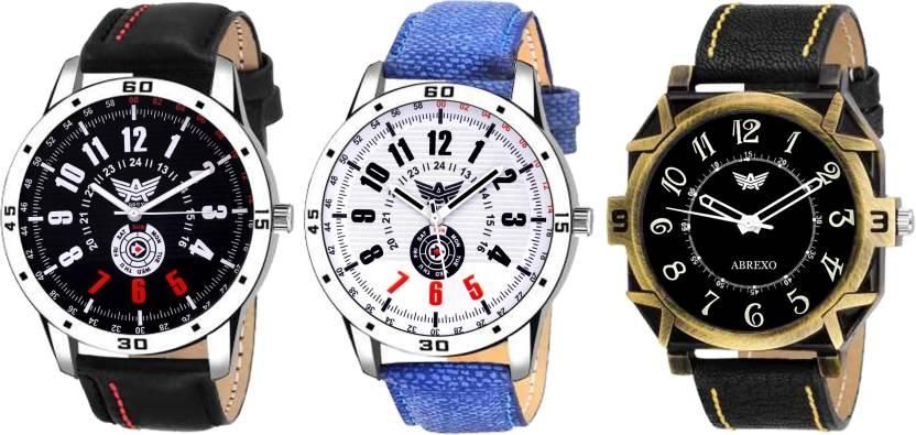 Stay Timelessly Stylish with our Combo of 3 Analog Watches for Men!