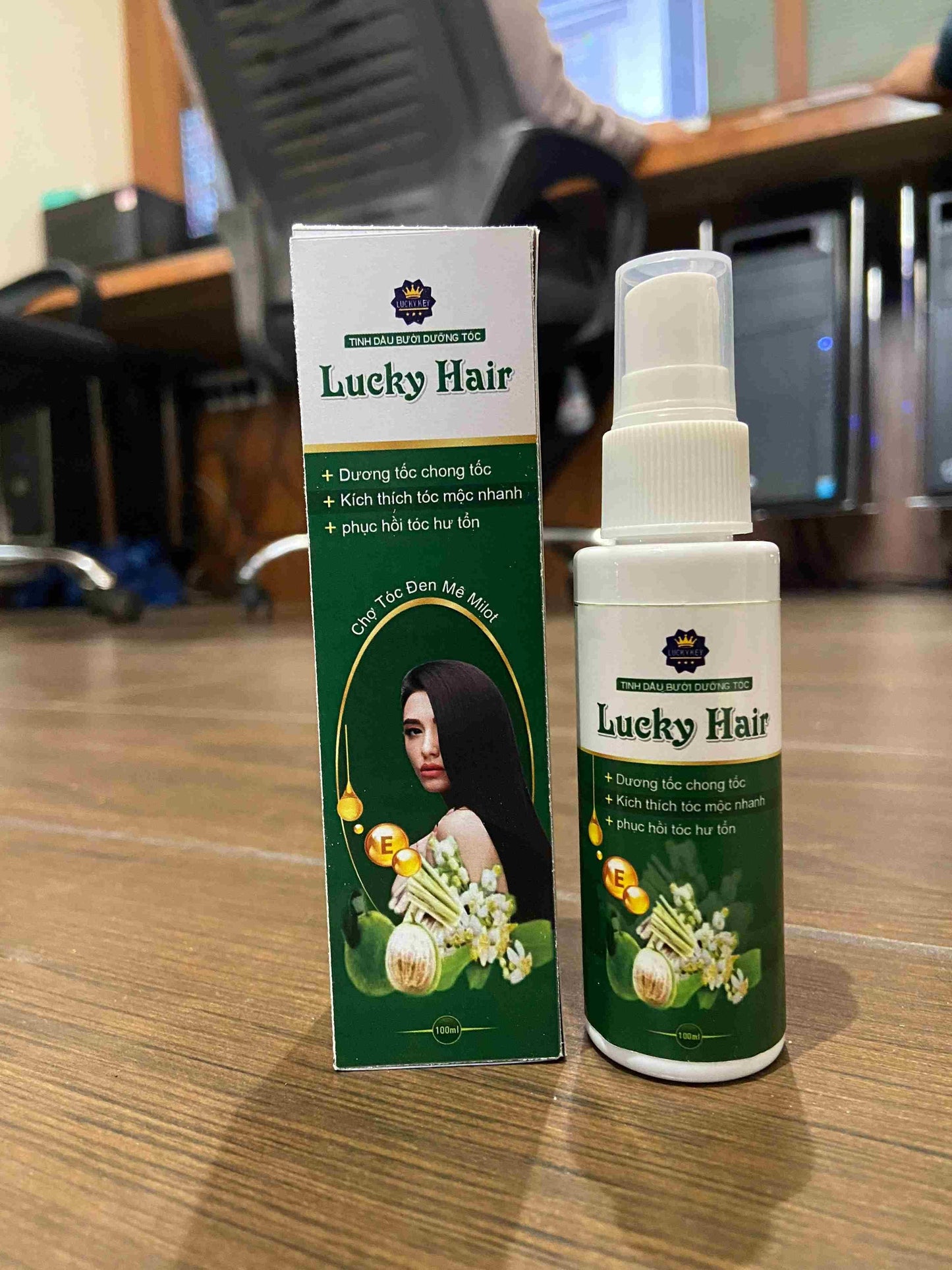 Lucky Hair: Nourish, Strengthen, & Revitalize Your Hair with Our Essential Oil Blend