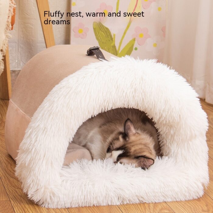 5X More Comfort: The Best Portable Pet Nest for Your Furry Friend!