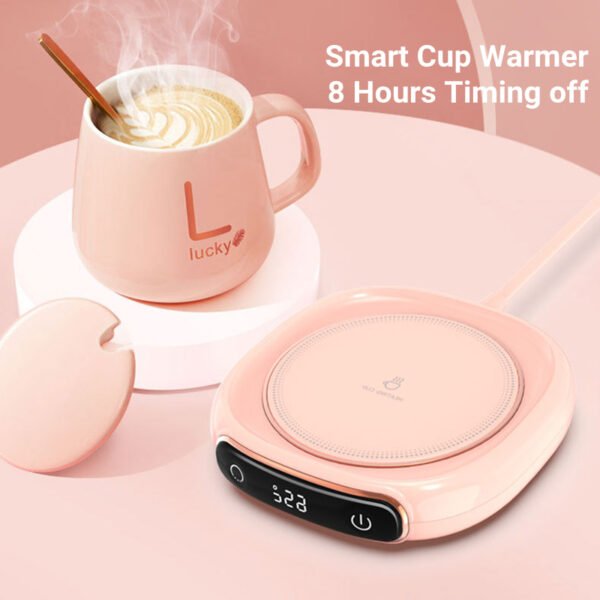 Coffee Mug Warmer, 10W USB Smart Heating Pad for Desktop - Keep Coffee & Tea Hot