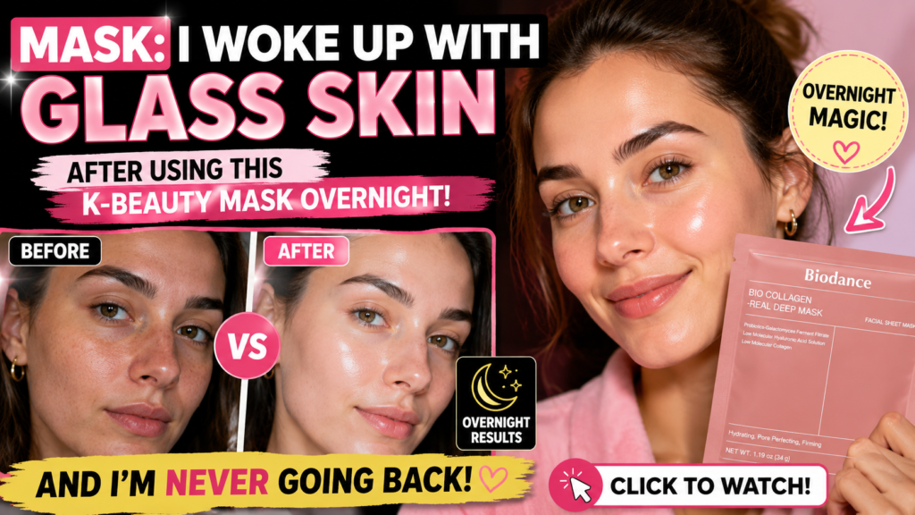 Face Mask: 7 Amazing Secrets I Used to Wake Up With Glass Skin After Just 1 Overnight K-Beauty Treatment
