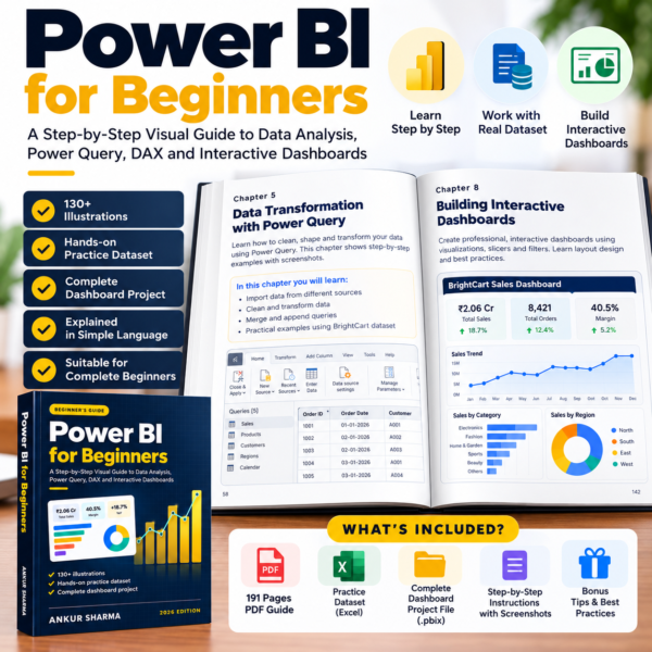 Power BI for Beginners Book Mockup